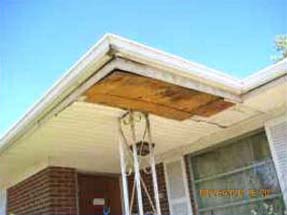 Example of a U.S. Bank REO property in an African American neighborhood in disrepair